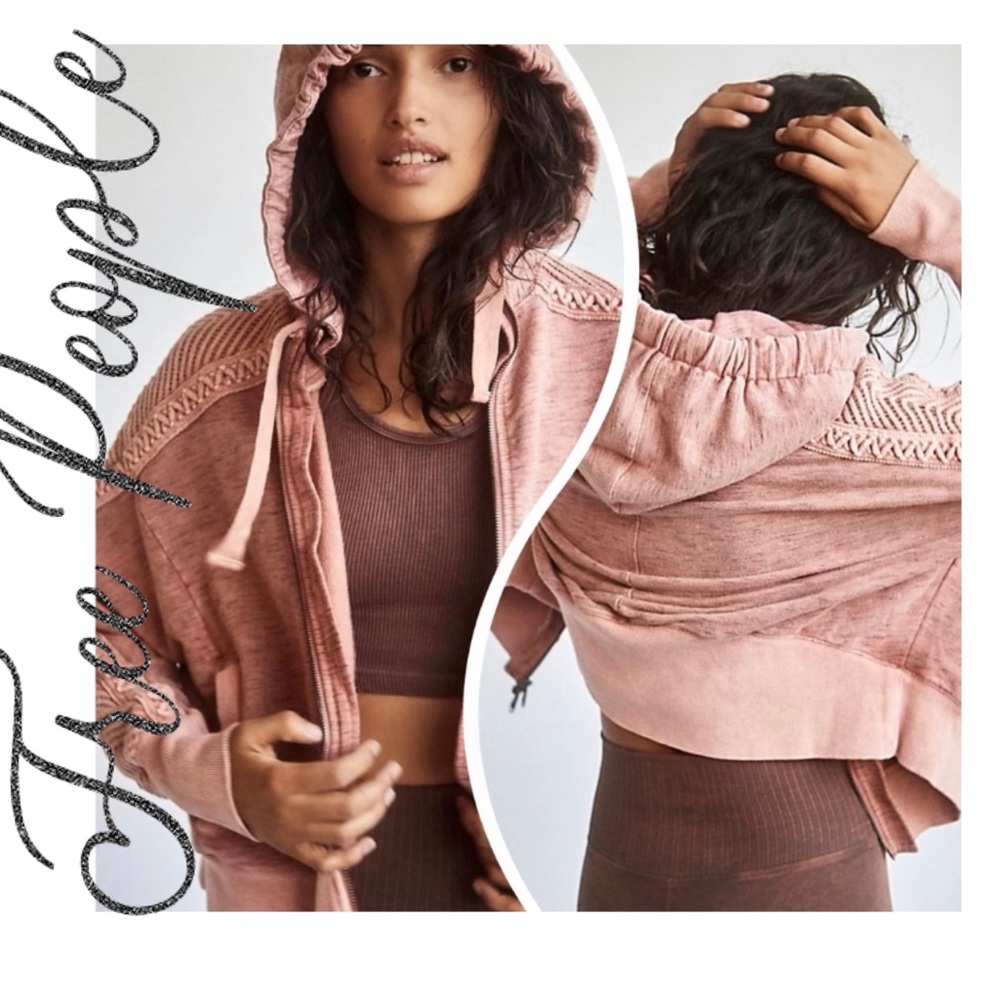NWT. Free People - Mountain High Cable Hoodie - Picture 2 of 16
